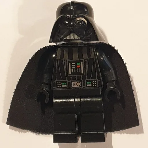 Darth Vader (Light Bluish Gray Skin, White Pupils (3626b Head))