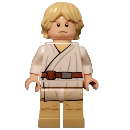 Luke Skywalker (White Robe, Tan Legs, Dual Sided Head)