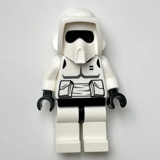 Scout Trooper (Plain Black Head)