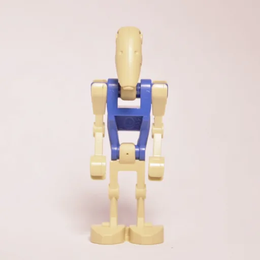 Battle Droid Pilot (Blue Torso, Two Bent Arms)