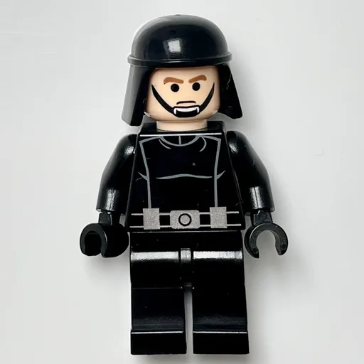 Death Star Trooper / Imperial Trooper (Brown Eyebrows, Black Eyes, Black Helmet)
