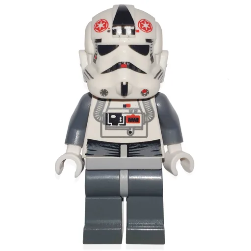 AT-AT Driver (White Uniform, Plain Black Head (87556 Helmet))