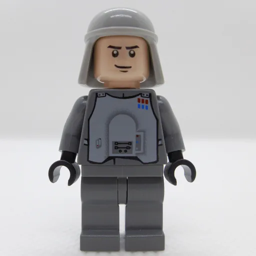 Imperial Officer / Captain / Commandant / Commander (Battle Armor, Dark Bluish Gray Hips)