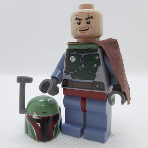 Boba Fett (Helmet, Jetpack Neckwear, Reddish Brown Pauldron)
