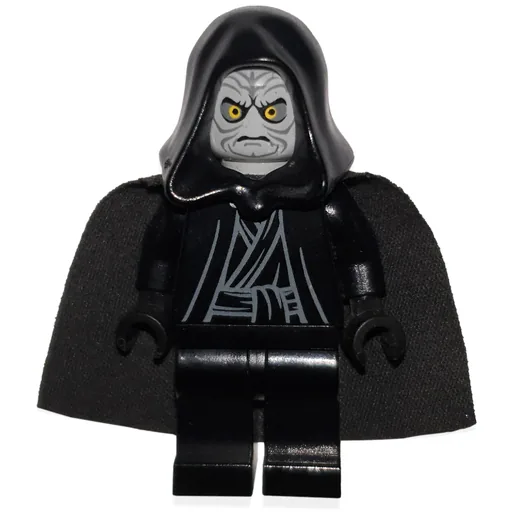 Emperor Palpatine (Light Bluish Gray Skin, Black Hands)