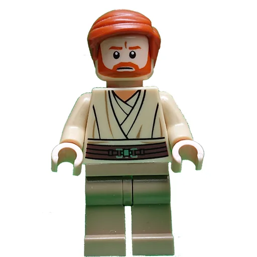 Obi-Wan Kenobi (Dark Tan Plain Legs)