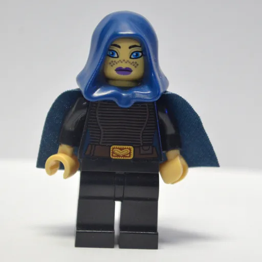 Barriss Offee (Dark Blue Hood and Cape)