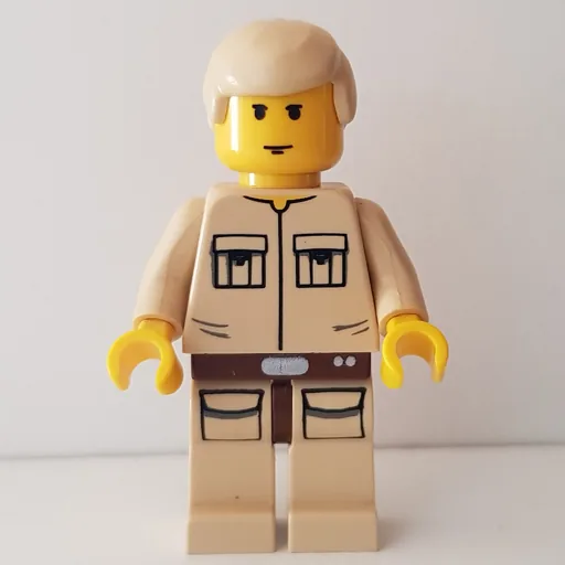 Luke Skywalker (Cloud City Outfit, Yellow Skin, Tan Shirt)