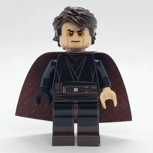 Anakin Skywalker (Black Robe, Angry Face with Shadowed Eyes and Cape)