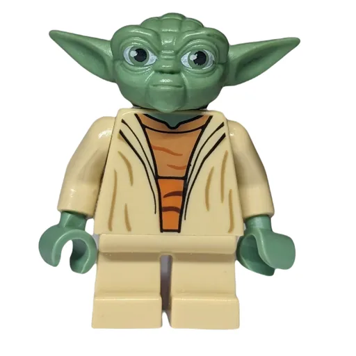 Yoda (Sand Green Head with White Hair (Clone Wars))