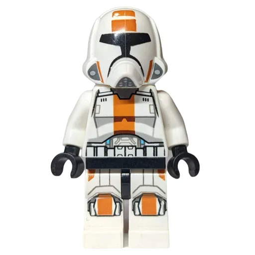 Republic Trooper (Brown Eyebrows and Cheek Lines)