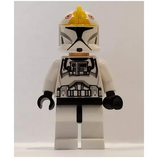 Clone Pilot (Phase I Armor, Black Eyes, Plain Legs)