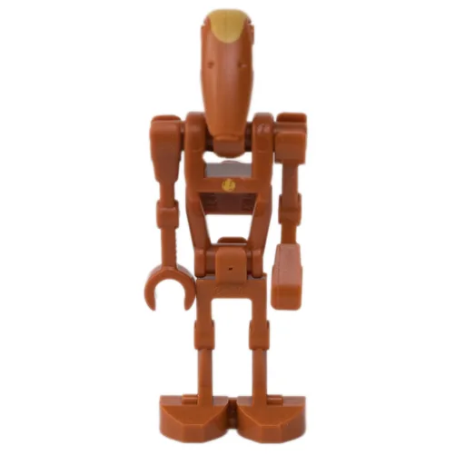 Battle Droid Commander (Dark Orange, One Bent Arm, One Straight Arm)