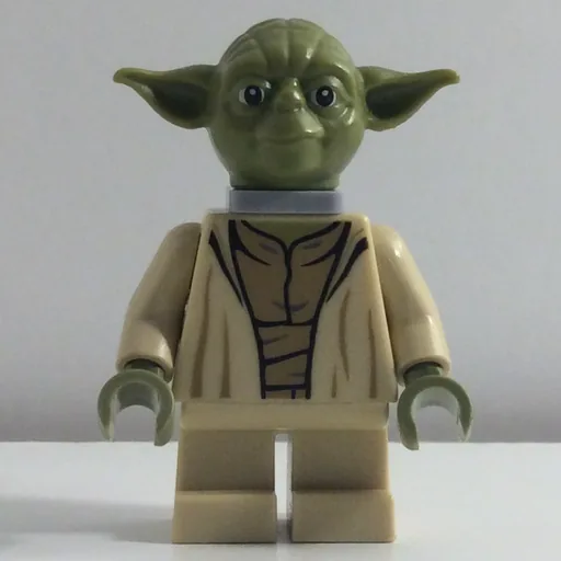 Yoda (Olive Green Head, Neck Bracket)