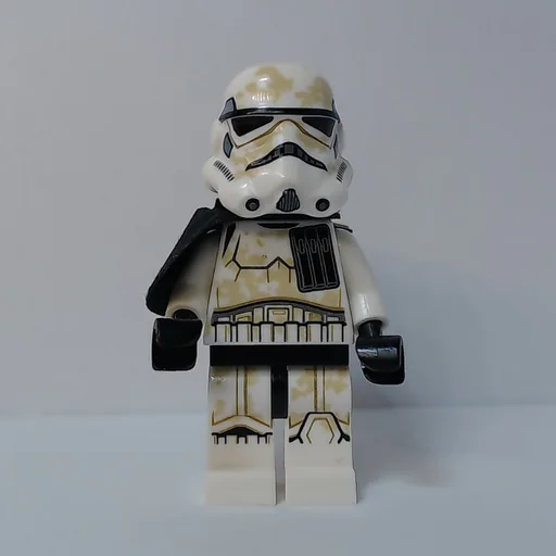 Sandtrooper (Black Pauldron, Neck Bracket with Single Stud)