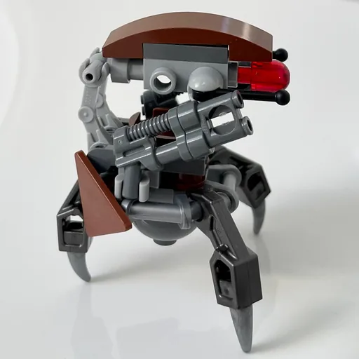Droideka / Destroyer Droid (Reddish Brown Shell, Triangular Panels)