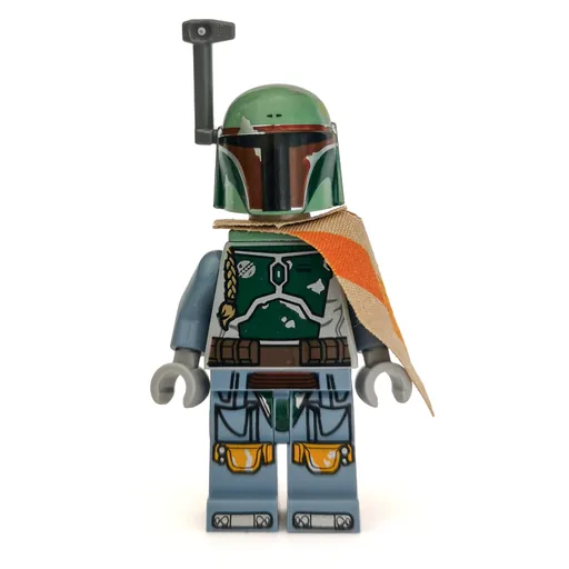 Boba Fett (Helmet, Jetpack Neckwear, Dark Tan Pauldron, Plain Arms)