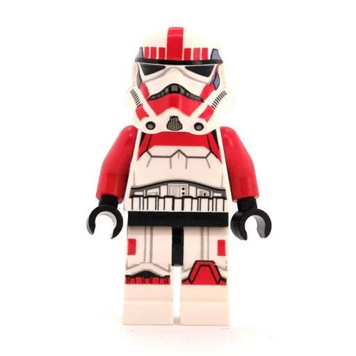Imperial Shock Trooper (Red Markings, Black Eyes)