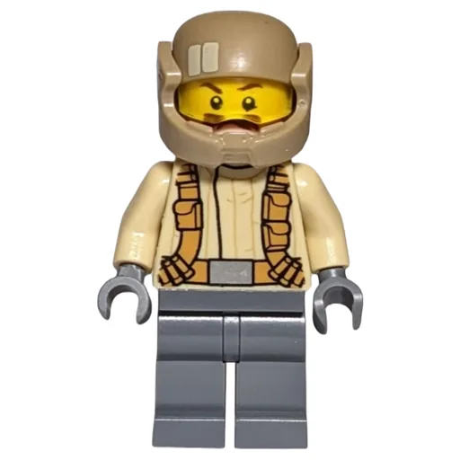 Resistance Soldier (Dark Tan Helmet, Tan Shirt, Moustache)