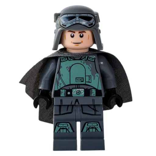 Han Solo (Mudtrooper Outfit, Dark Bluish Gray)