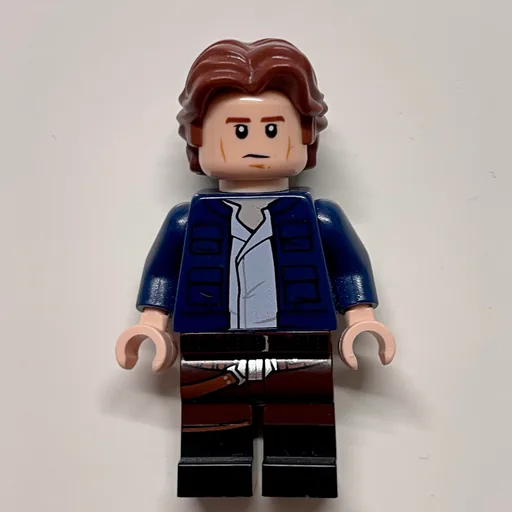 Han Solo (Dark Blue Jacket, Dark Brown and Black Dual Molded Legs)