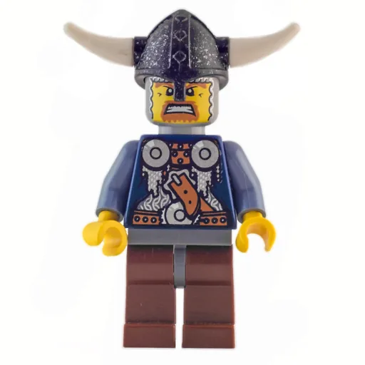 Viking Warrior (Armour, Sand Blue Arms, Reddish Brown Legs)