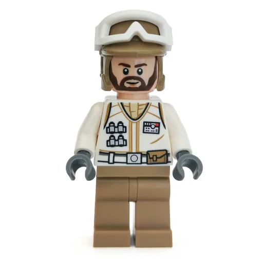 LEGO minifig Rebel Trooper in Hoth Uniform (fig-004409)