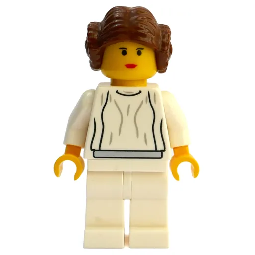 Princess Leia (White Robe, Yellow Skin (3626c Head))