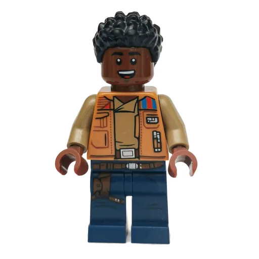 Finn (Tan Undershirt, Dark Blue Legs)