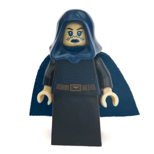 Barriss Offee (Dark Blue Hood and Cape, Skirt)