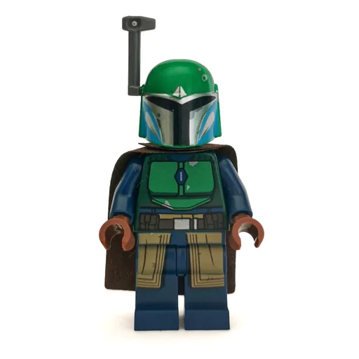 Mandalorian Tribe Warrior (Dark Blue and Green)