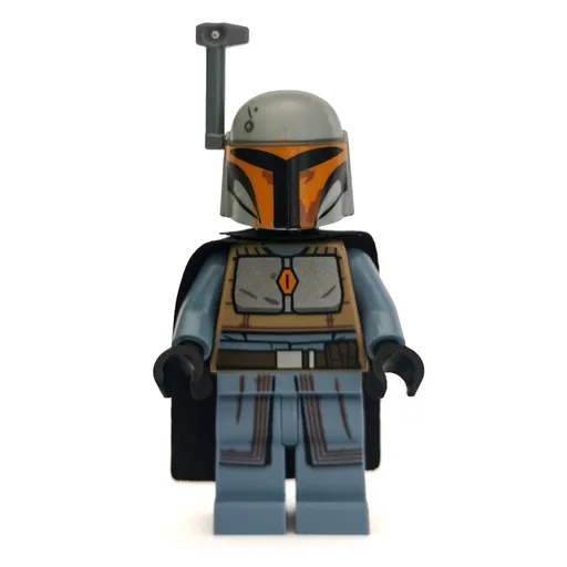 Mandalorian Tribe Warrior (Dark Tan and Sand Blue)