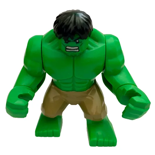 Hulk (Big Fig) (Black Hair, Dark Tan Pants)