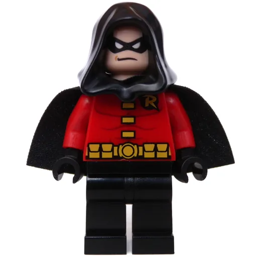 Robin with Black Hood and Cape
