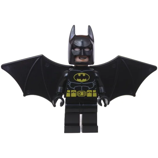 Batman (Black Suit, Black Cowl, Wings, White Headband)