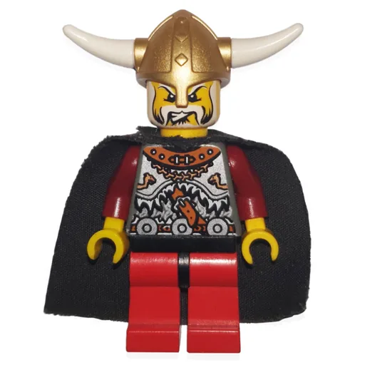 Viking King (Armour, Red Legs, Black Cape)