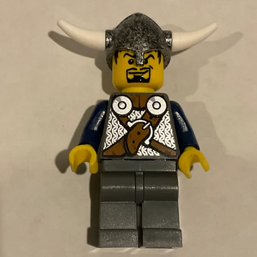 Viking Warrior (Armour, Belts, Dark Blue Arms, Dark Gray Legs)