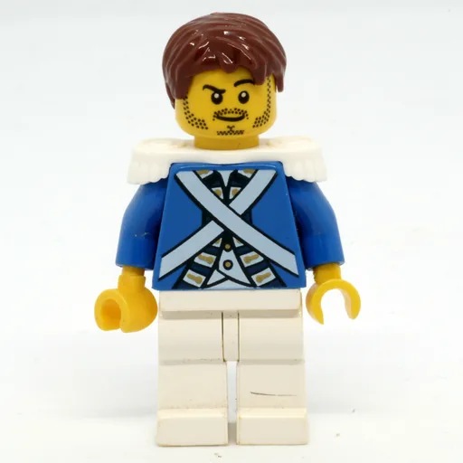 LEGO minifig Soldier (Bluecoat) (fig-004712)