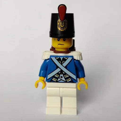 LEGO minifig Soldier (Bluecoat) (fig-004713)