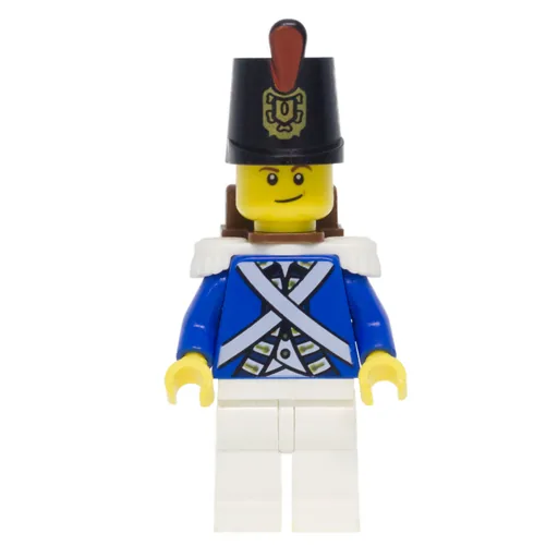 LEGO minifig Soldier (Bluecoat) (fig-004716)