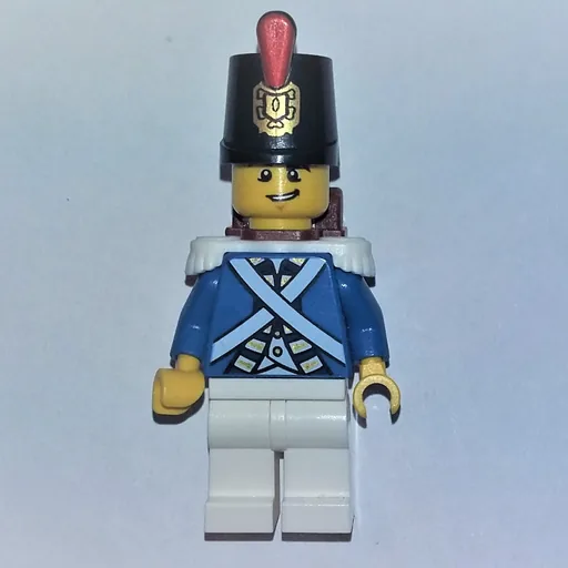 LEGO minifig Soldier (Bluecoat) (fig-004717)