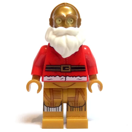 C-3PO (Santa Jacket and White Beard)