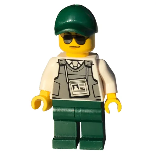 LEGO minifig Security Officer (fig-004745)