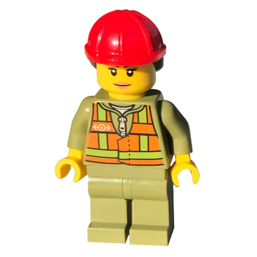 LEGO minifig Train Driver (fig-004747)