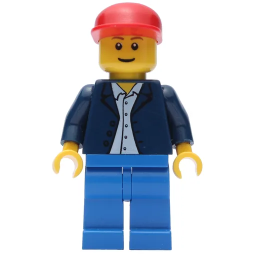 Dark Blue Jacket (Blue Legs, Red Cap)