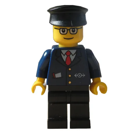 Conductor (Dark Blue Jacket, Black Legs, Black Hat)