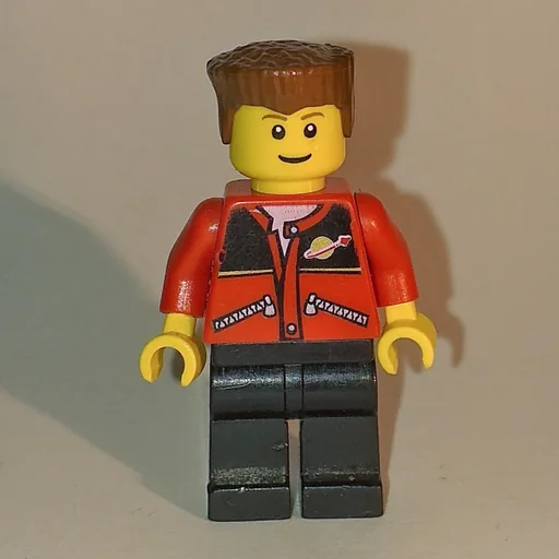 Man (Red Jacket, Black Legs)