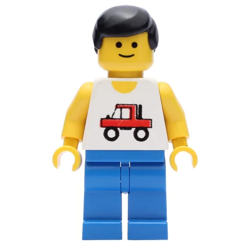 Man (With Shirt wit Truck, Blue Legs)