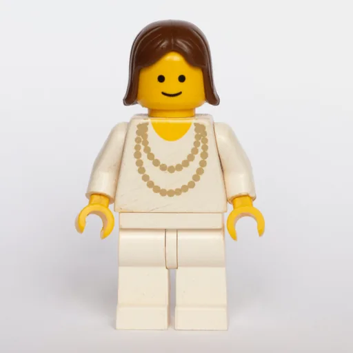 Woman (White Torso, Yellow Necklace, White  Legs)