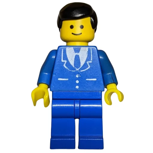 Man (Blue Suit, Blue Legs)